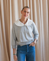 Peter Pan Sweatshirt- Grey