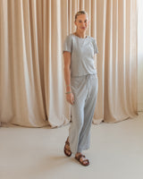 Grey Pointelle Pant