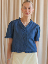 Emerson Chambray Blouse