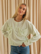 Reese Stripe Blouse