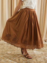 Cara Eyelet Skirt