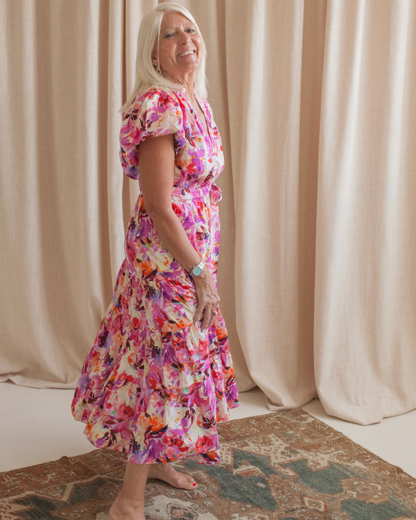 Ulla Johnson Ottilie Dress in Azalea