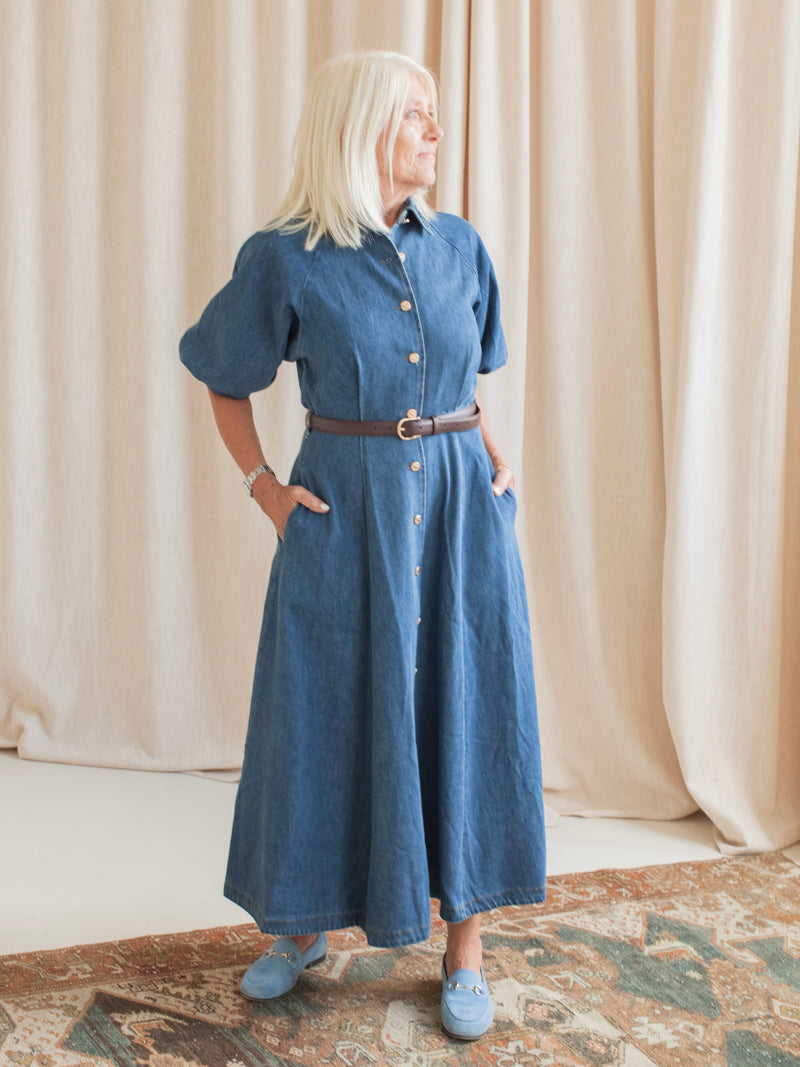 Lena Denim Belted Dress – Koo De Ker Lena Denim Belted Dress – Koo De Ker