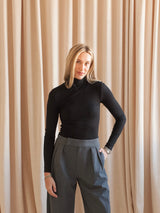 Black Layering Turtleneck