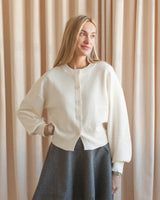 Bailey Cardigan- Ivory