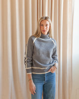 Millie Contrast Turtleneck
