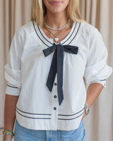 Taylor Bow Blouse