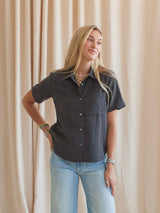 Jules Button Up Top