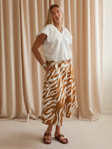Serengeti Midi Skirt