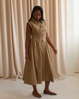 Alexis Khaki Dress