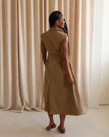 Alexis Khaki Dress