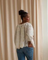 Sunburst Lace Blouse