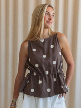 Clara Polka Dot Top
