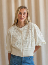 Maggie Knit Cardigan - Cream