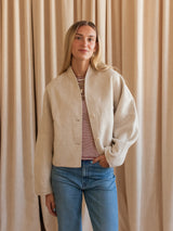 Esther Wool Jacket- Oatmeal