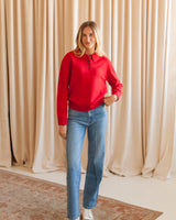 Minka Sweater - Red