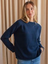 Porter Rollneck Sweater - Navy