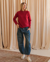 Porter Rollneck Sweater - Red