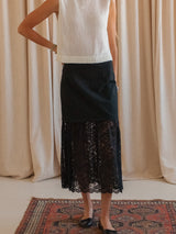 Shea Lace Midi Skirt