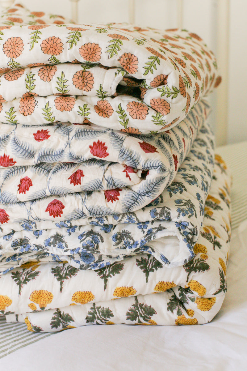 Maison de Frédéric Quilt- Bluebell