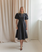 Margaret Bow Midi Dress