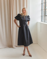 Margaret Bow Midi Dress