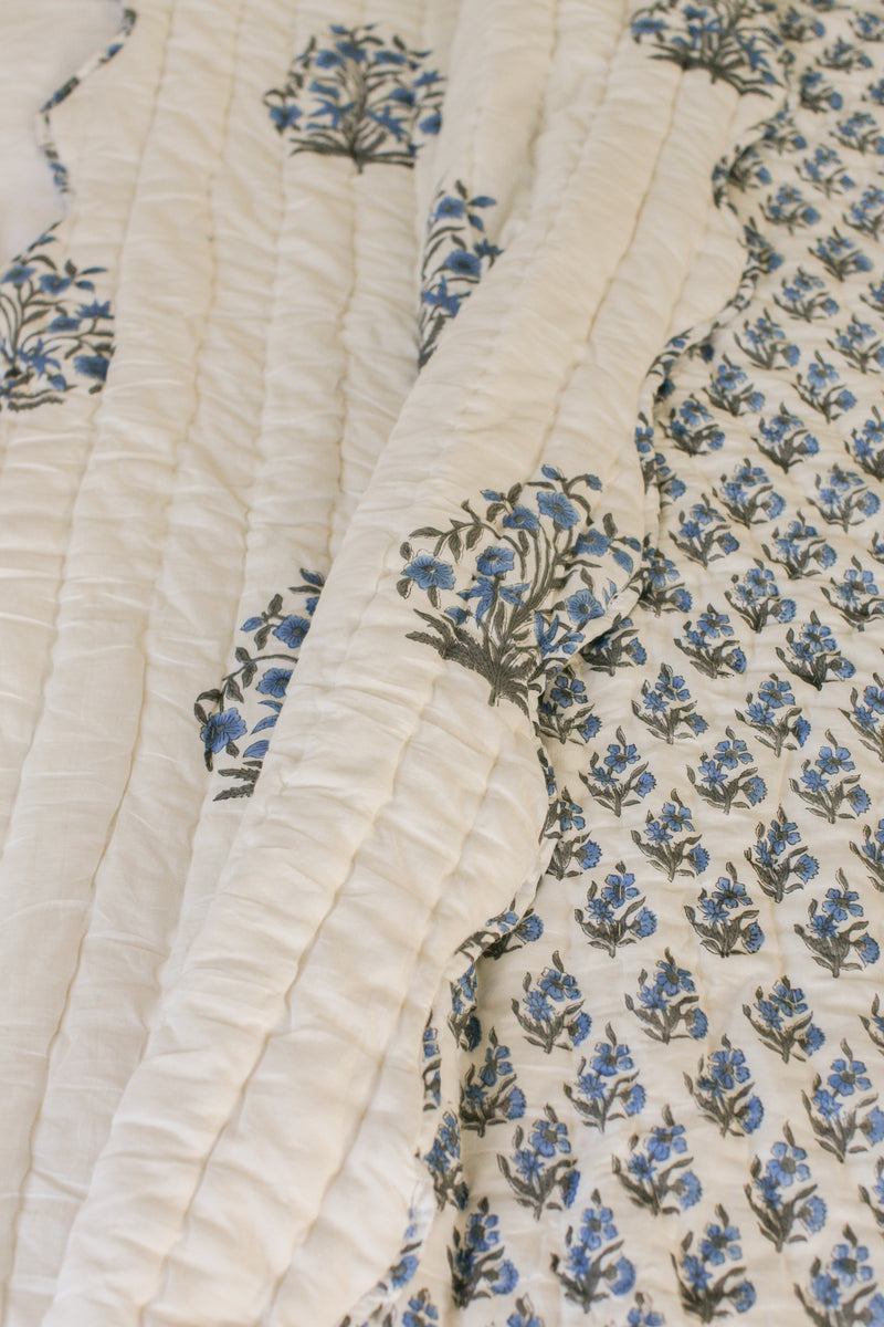 Maison de Frédéric Quilt- Bluebell