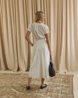 Edith Eyelet Skirt