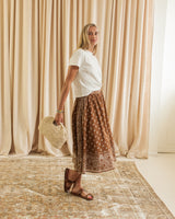 Bandana Midi Skirt