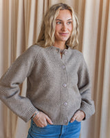 June Waffle Cardigan