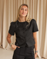 Tabitha Blouse - Black
