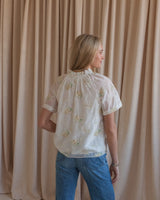 Lydia Embroidered Blouse