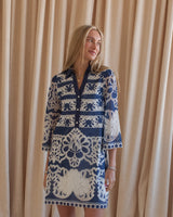 Santorini Lace Shift Dress