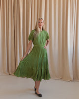 Carla Pleated Midi Dress