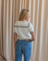 Nautical Knit Top