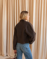 Esther Wool Jacket- Cocoa
