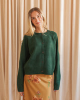 Oakley Cardigan- Forest Green