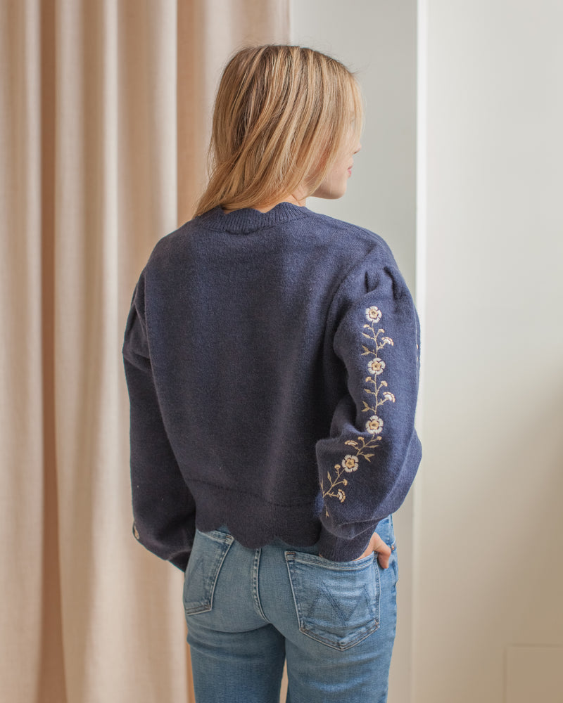 Heidi Embroidered Sweater