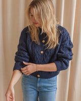Anya Cable Knit Cardigan
