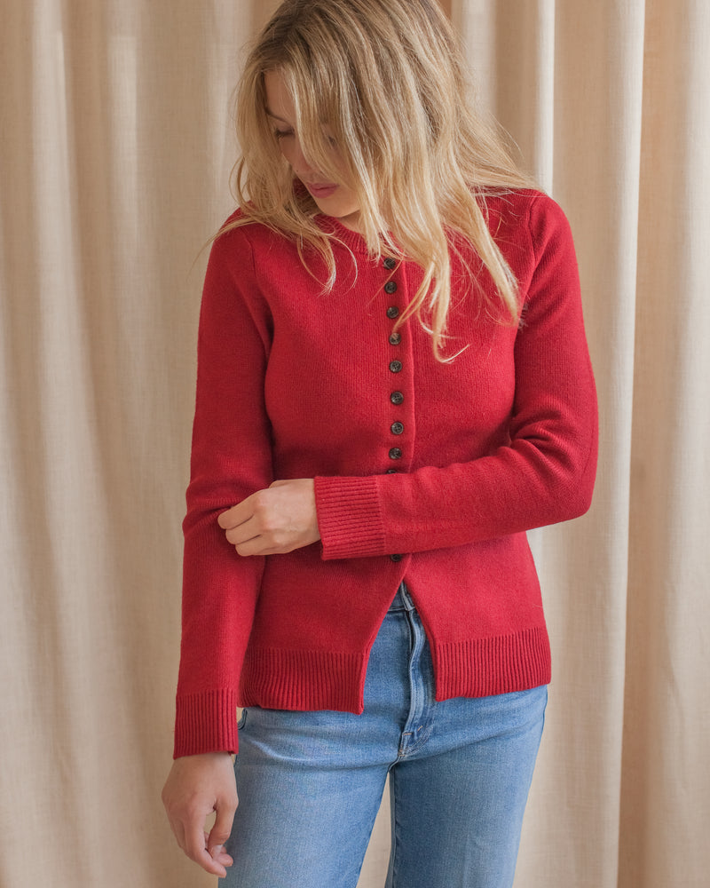 Scarlet Knit Cardigan