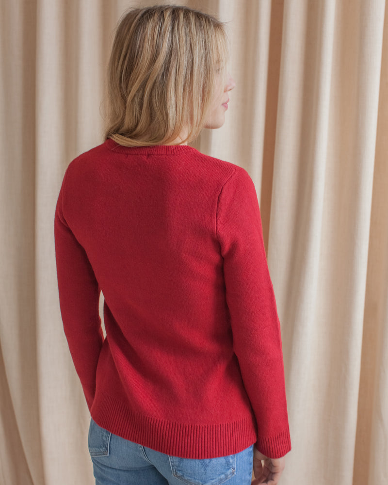 Scarlet Knit Cardigan