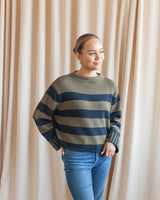Navy/Olive Kensington Sweater