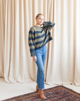 Navy/Olive Kensington Sweater