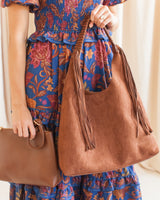 Aria Suede Bag Set