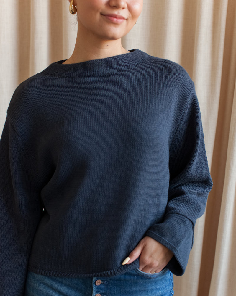 Navy Kensington Knit