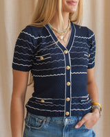 Vineyard Stripe Cardigan