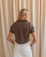 Kent Summer Blouse- Brown