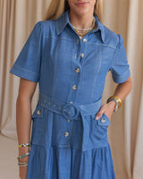 Louisa Tiered Mini Dress