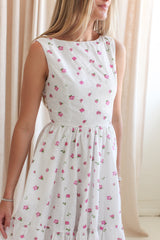Isla Eyelet Midi Dress