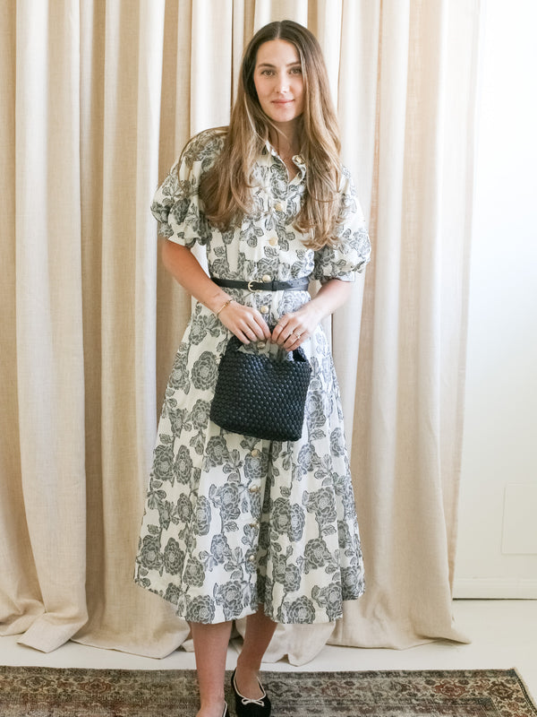 Floral Puff Sleeve Dress